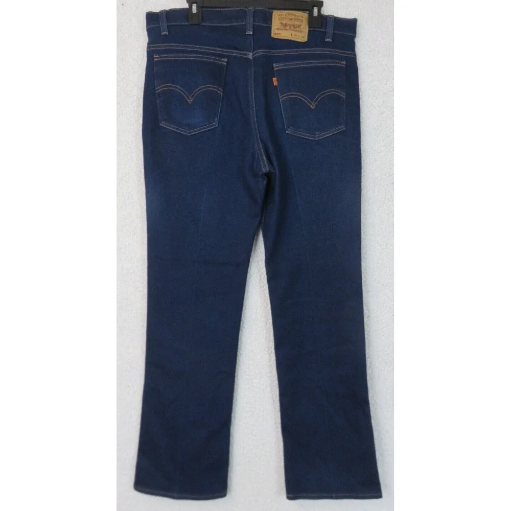 Mens Levis Jeans 517 Vintage Bootcut Orange Tab Size 38x34‎ 90s USA Made 38x34